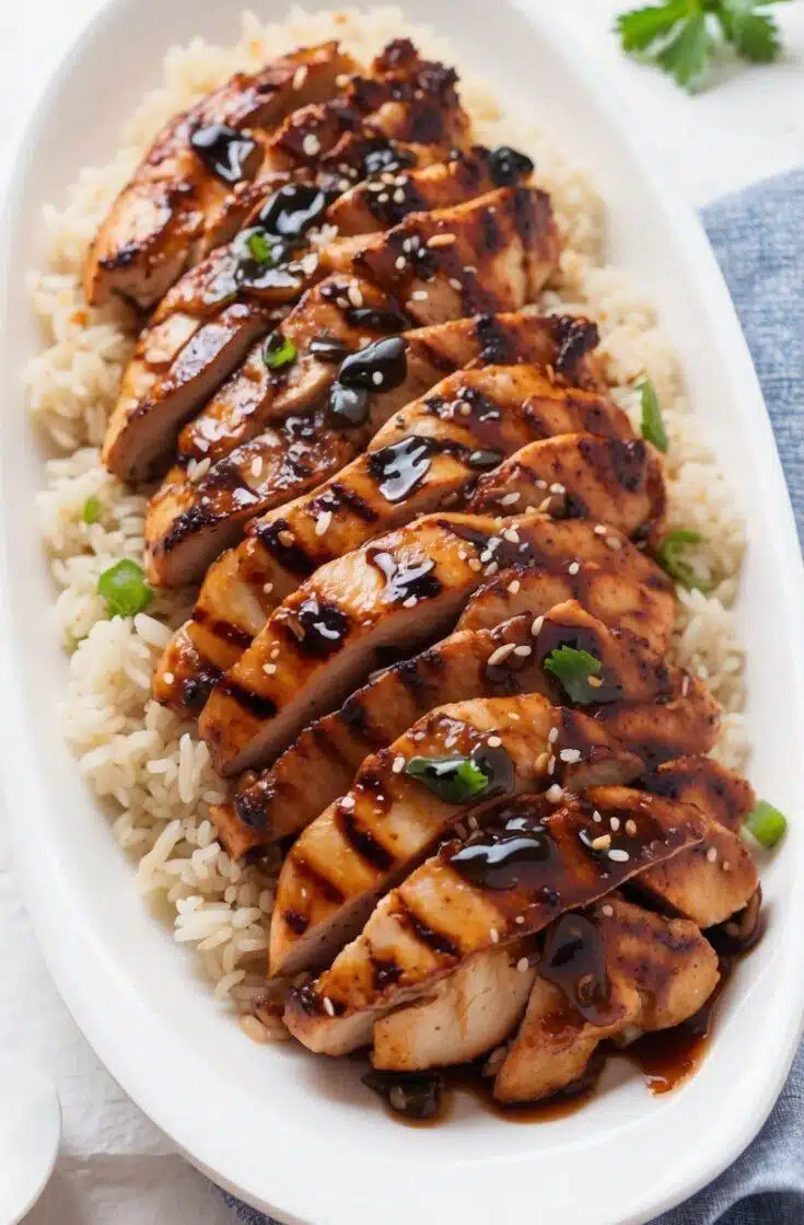 Easy Grilled Chicken Teriyaki