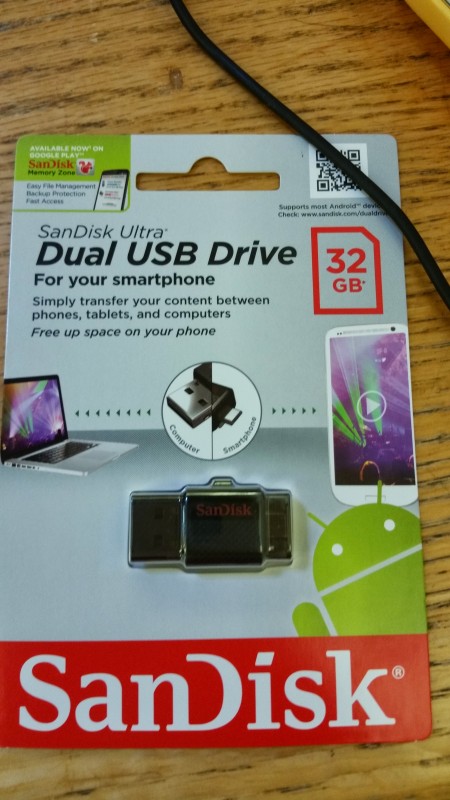 Dual USB Drive SanDisk