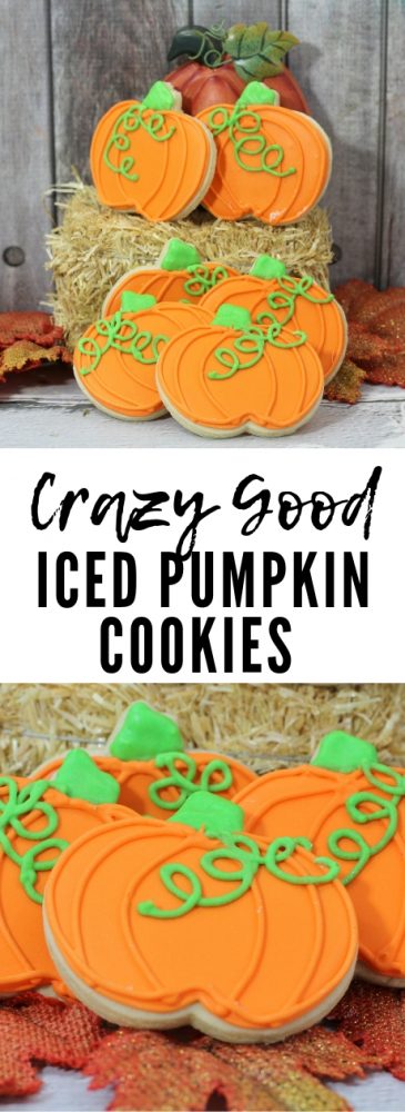 Iced Pumpkin Cookies