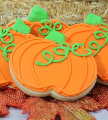 Iced Pumpkin Cookies
