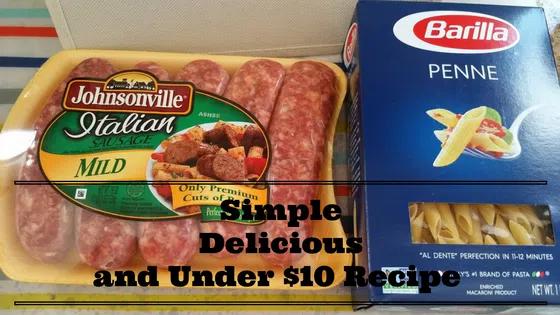 Simple Delicious and Under $10 Dinner Recipe