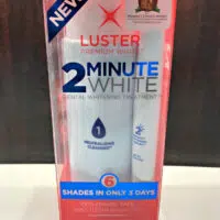 teeth whitening with Luster Premium White