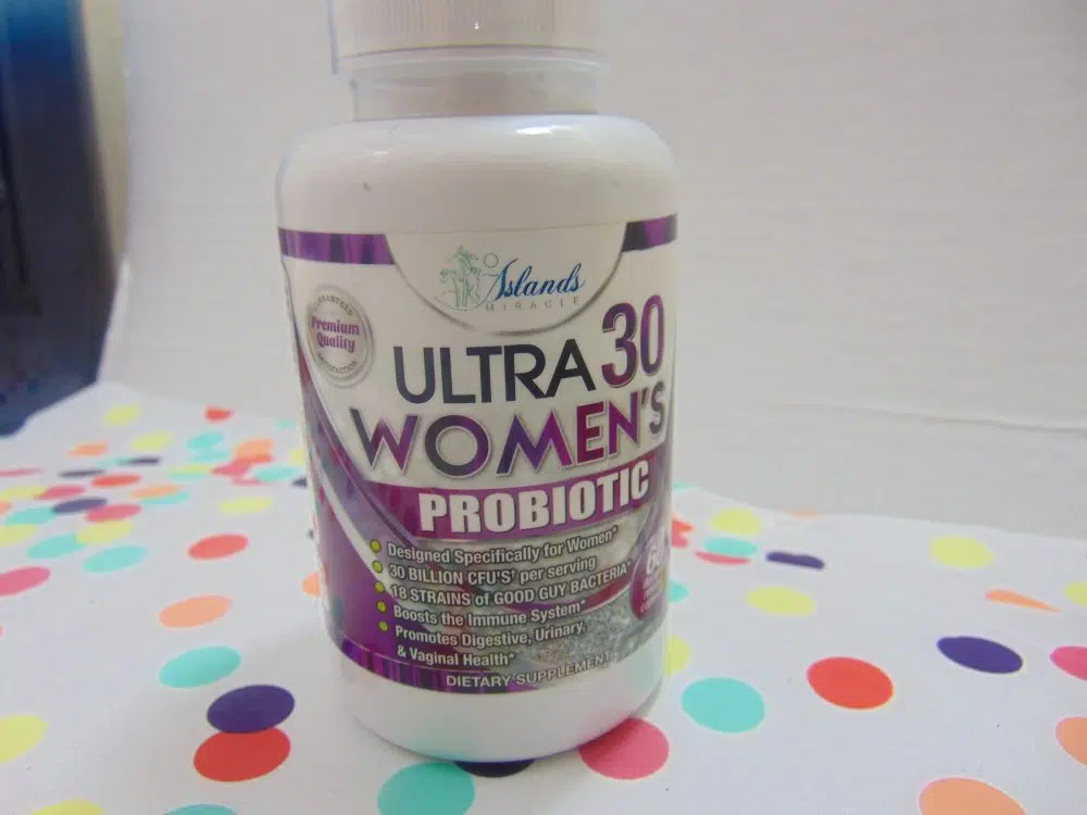 Island's Miracle Ultra 30 Women's Probiotic Dietary Supplement, 60 Delayed Release Veggie Capsules