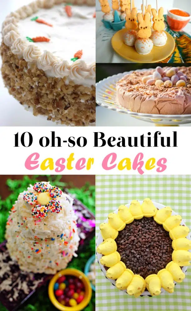 10 Beautiful Easter Cake Recipes