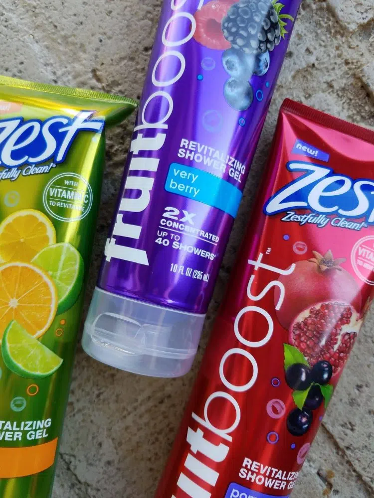 Oh yeah, the Zest Fruitboost&trade; Revitalizing Shower Gels have a 2x-concentrated formula. Guess what that means....every tube provides up to at least 40 showers. 