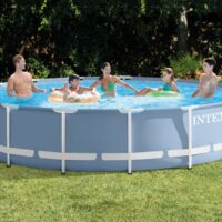 Enjoy hours of outdoor fun with the Intex Prism Frame™ 15ft X 33in pool.
