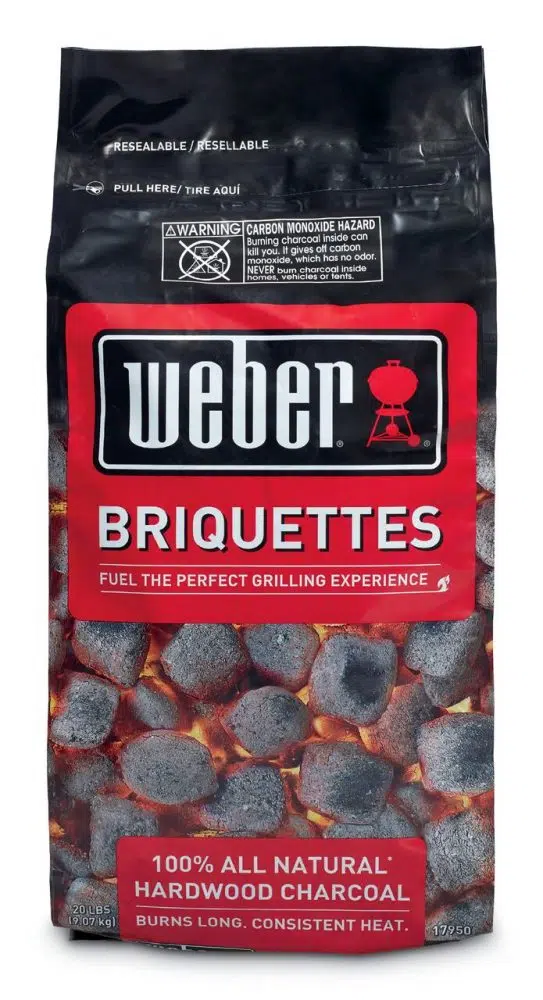 Dad & Weber Go Hand In Hand! Briguettes