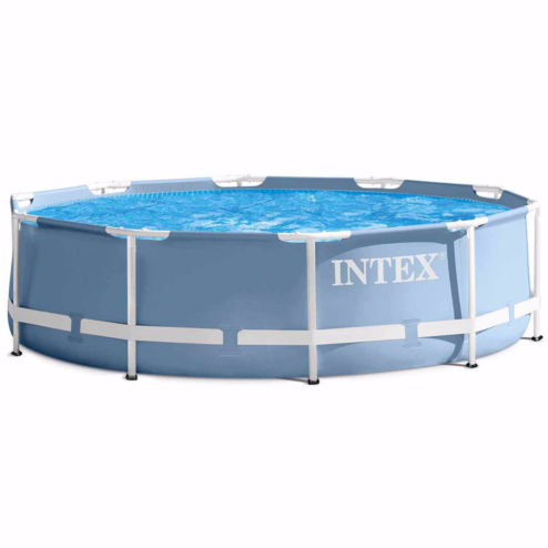 Enjoy hours of outdoor fun with the Intex Prism Frame™ 15ft X 33in pool.