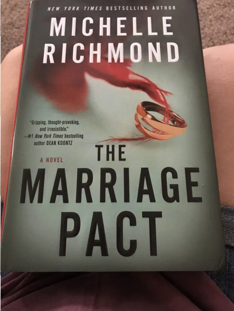 You Won't Want To Put This Summer Read Down- The Marriage Pact by Michelle Richmond