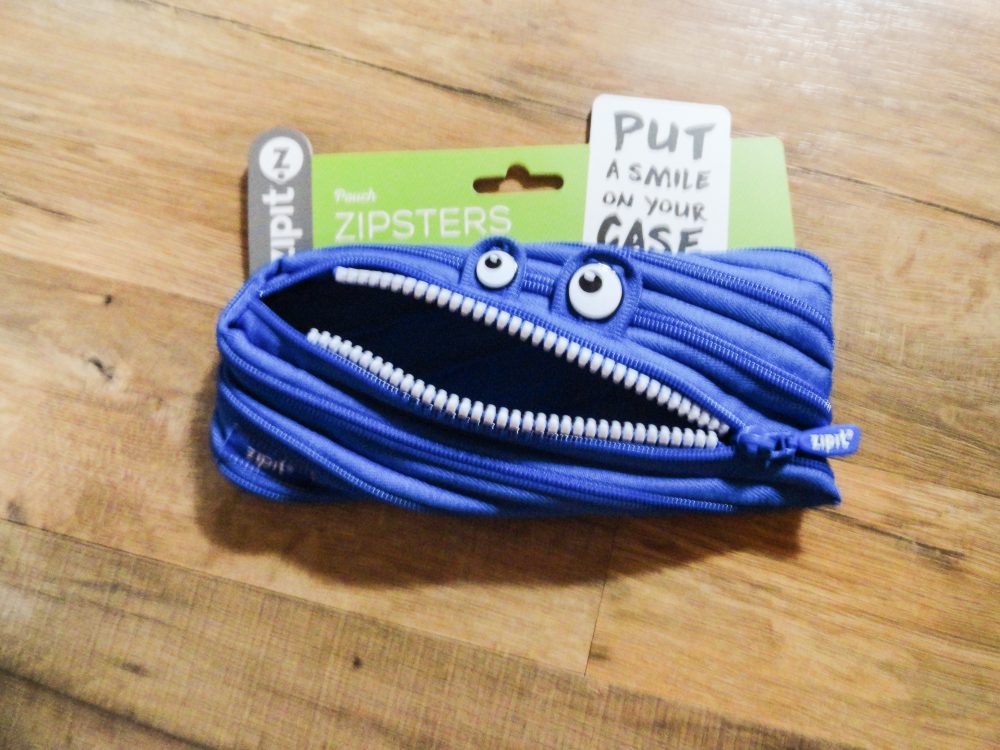 monster pouch for school supplies