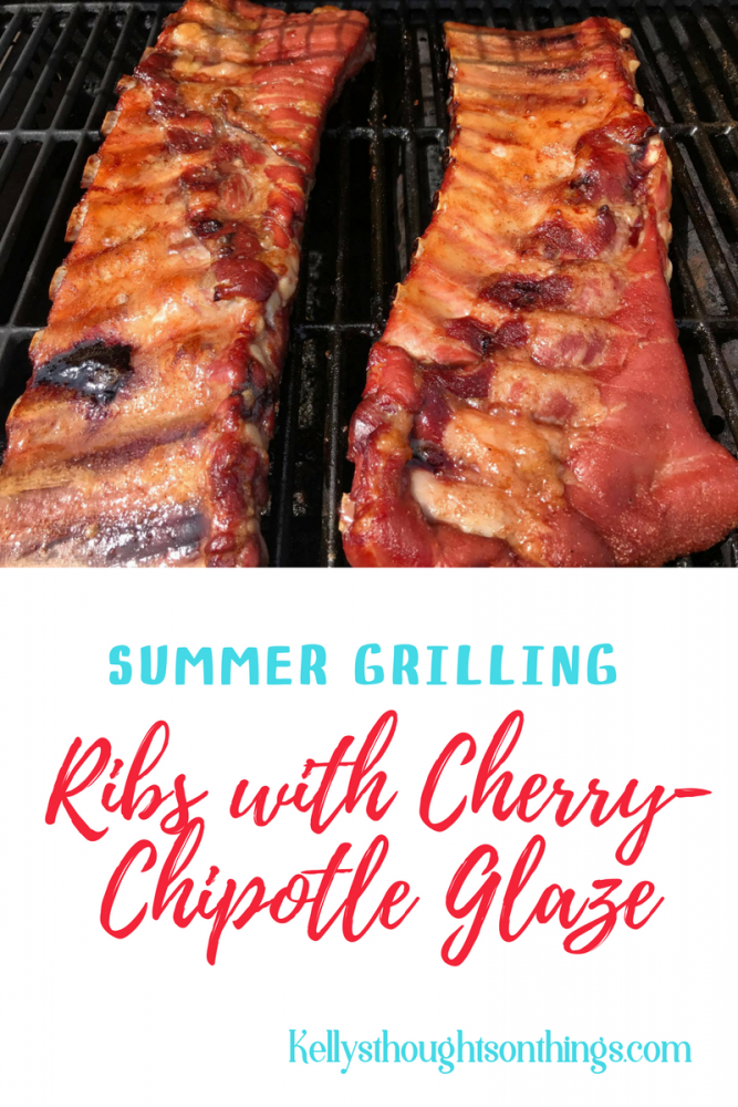 Summer Grilling - Cherry-Chipotle Glazed Spareribs