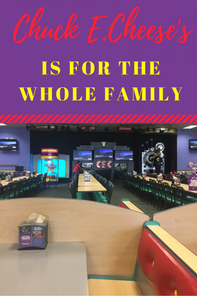 Chuck E. Cheese Is For Everyone- New Menu Items & More!