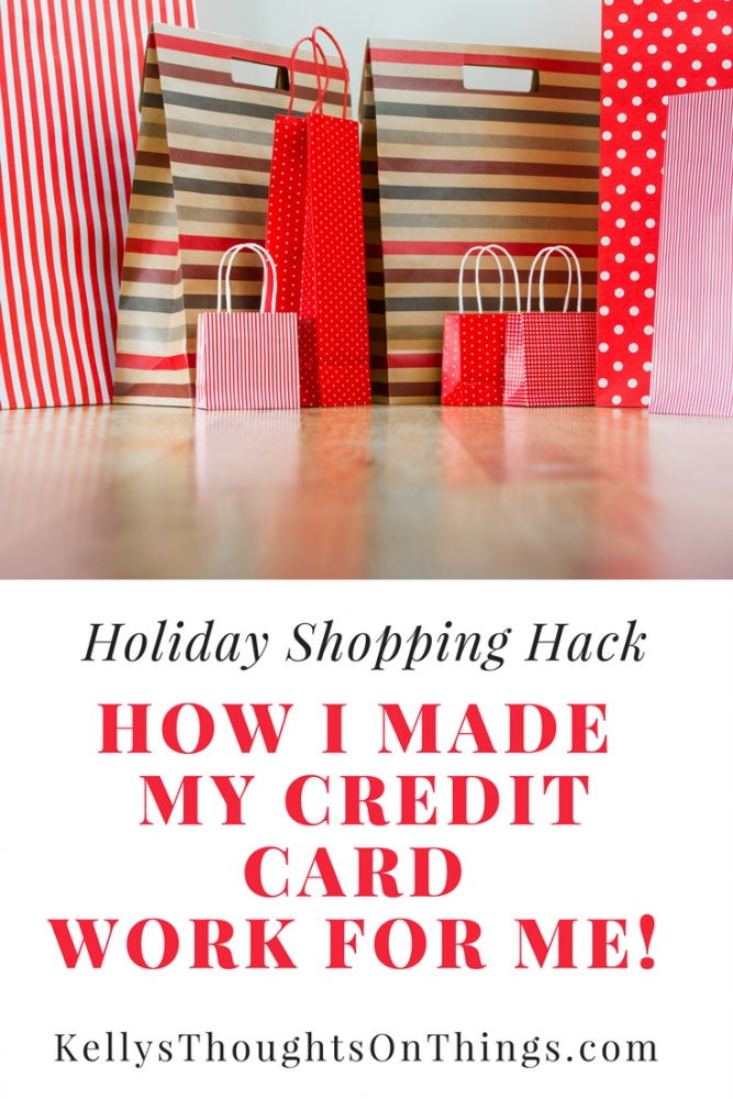 My Holiday Shopping Hack: How I Made My Credit Card WORK FOR ME! #CreditCardWin #sponsored
