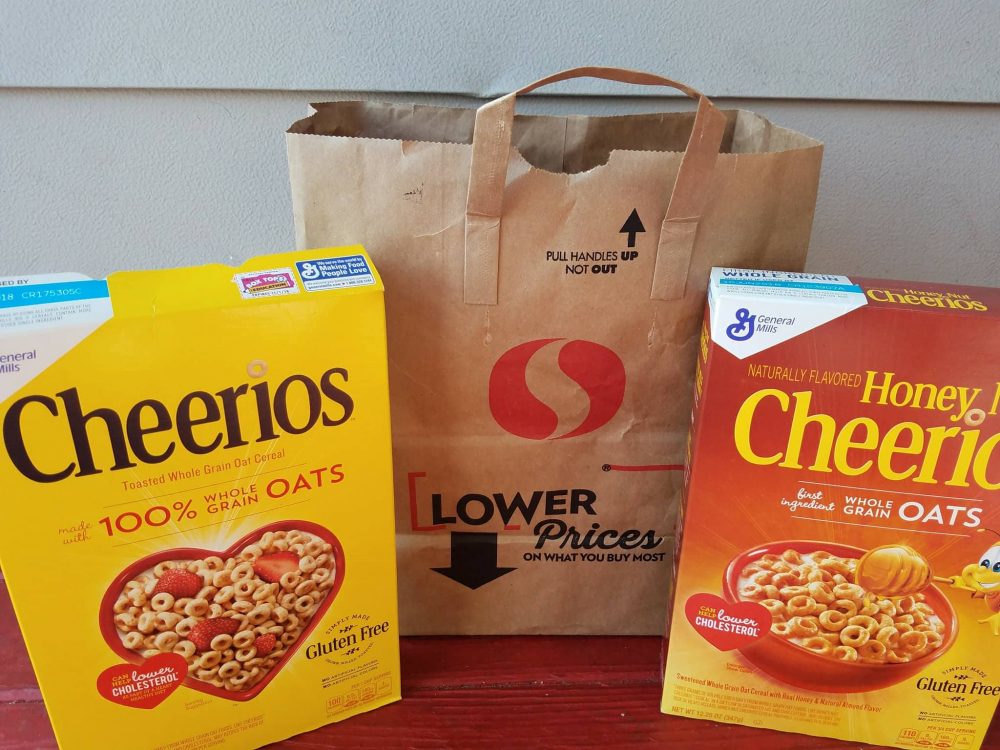 Cheerios™ and Honey Nut Cheerios™ go so fast in my house, so I make sure I have plenty, and when I see a STOCK UP sale- I'm on it!  