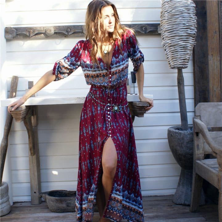 bohemian dress boho