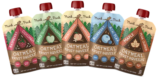 Celebrate National Oatmeal Month with Munk Pack Oatmeal Fruit Squeeze