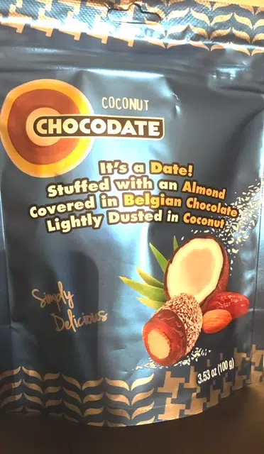 A WONDERFUL COMBINATION OF DATES, ALMONDS, AND CHOCOLATE