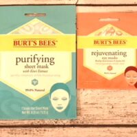 BURT’S BEE NEW SHEET MASKS