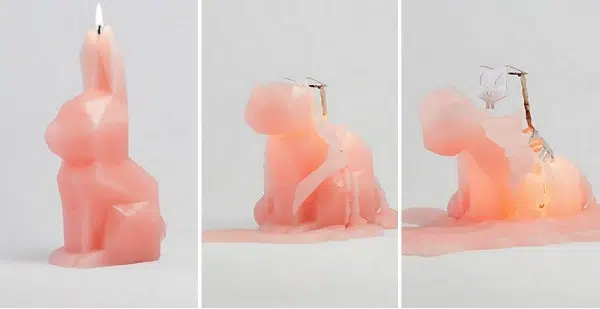 Check Out this Surprisingly Unique Bunny Candle from the Pyro Pet Candle Company! 2