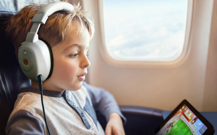 Comfort and protect your child with the Kids HearMuffs Trio Headphones 3
