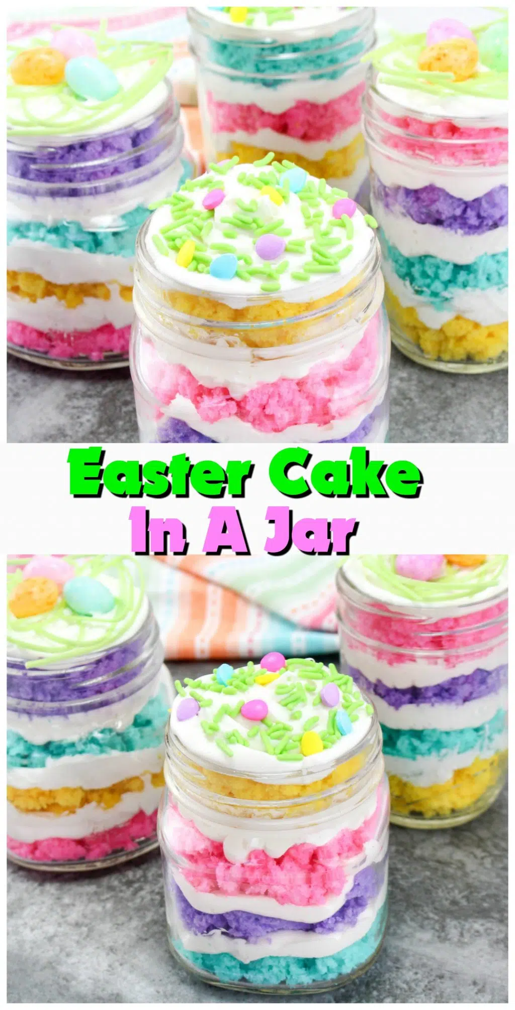 Easter Cake In A Jar Recipe