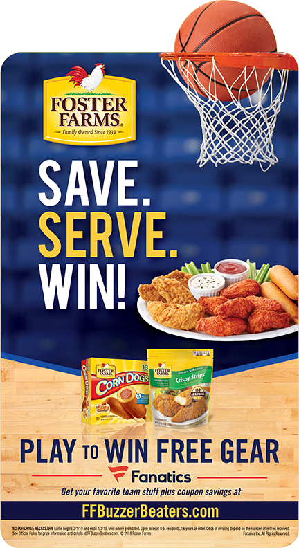 Foster Farms Buzzer Beaters – Make Gametime Snacking A Slam Dunk! #FFBuzzerBeaters
