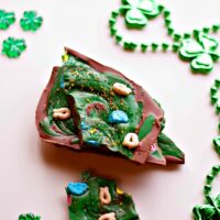 St. Patrick’s Chocolate Bark Recipe Done