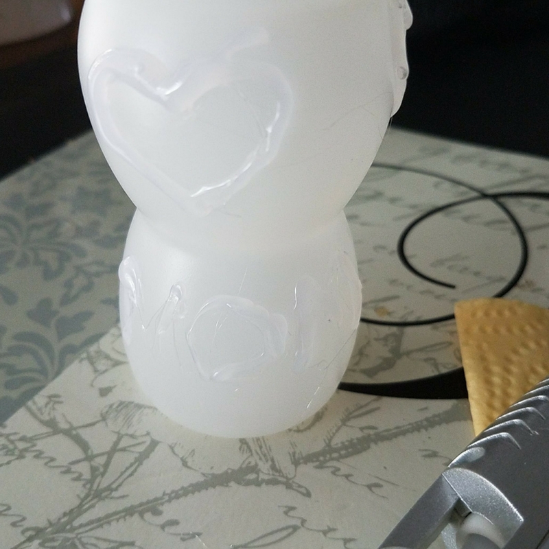 Reuse Juice Bottle For Mother's Day Vase-Easy Kid Project