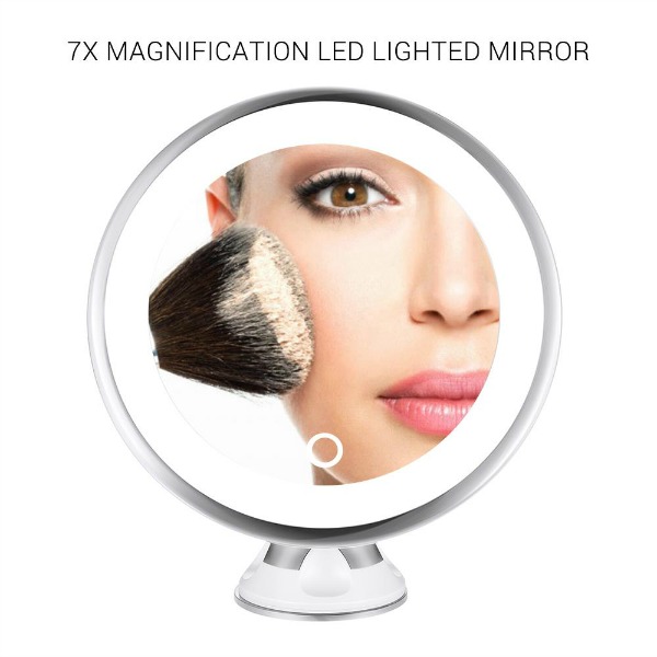 Stay Put Together with the MelodySusie Portable Magnified LED Lighted Makeup Mirror 1