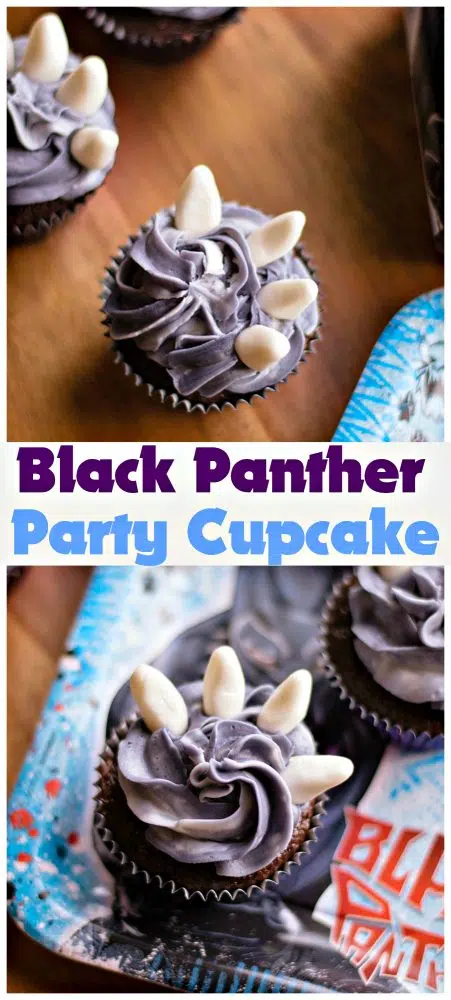 Black Panther Party Cupcake Recipe