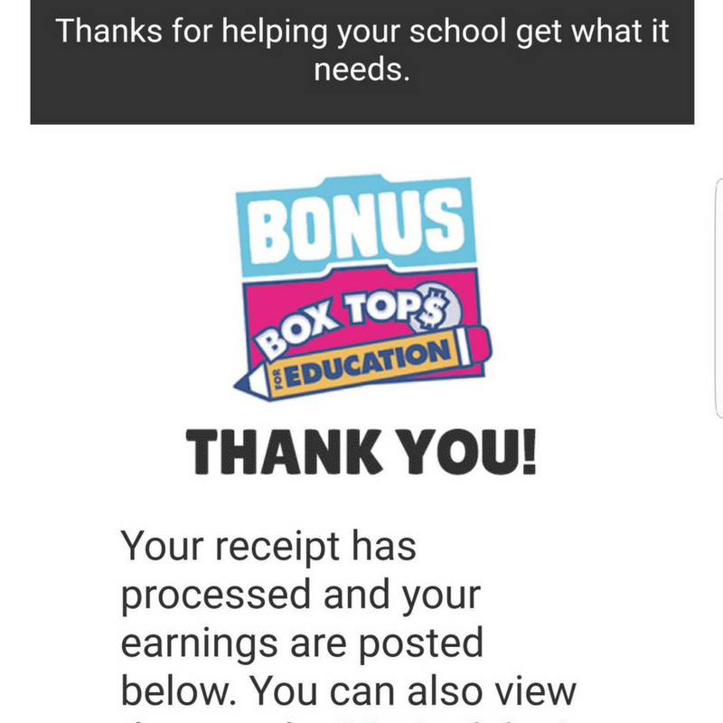 Box Tops Are The Bomb! Buy 5 products, Get 50 Box Tops offer through the BTFE App