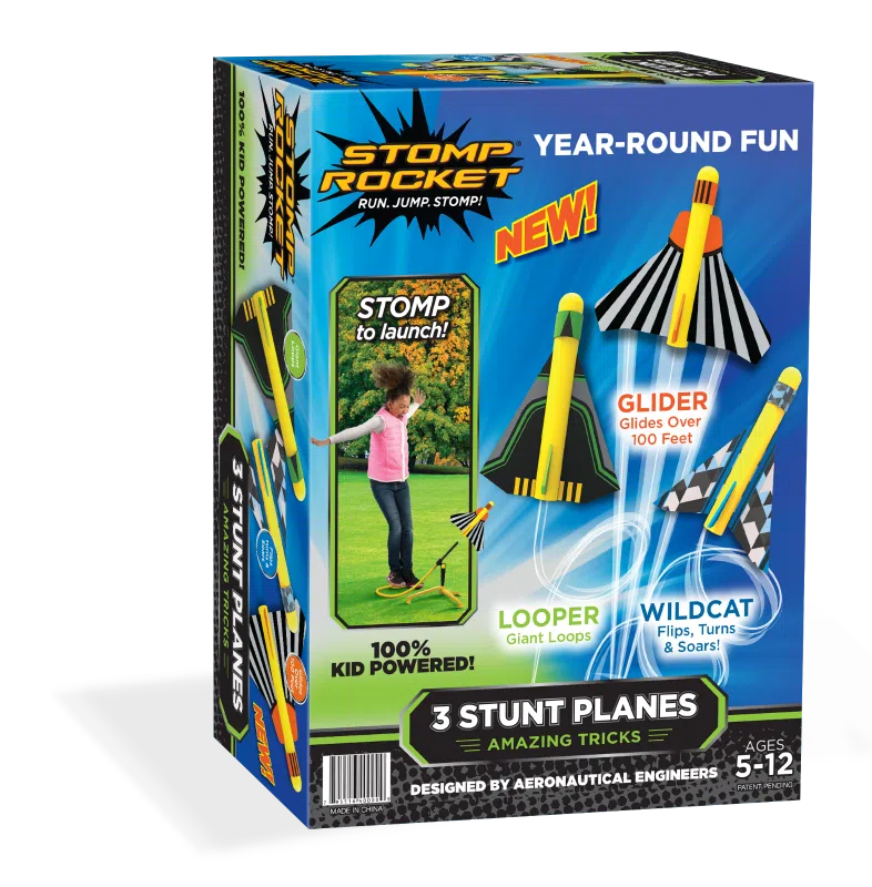 Keep Kids Moving And Learning With These Incredible Stunt Planes