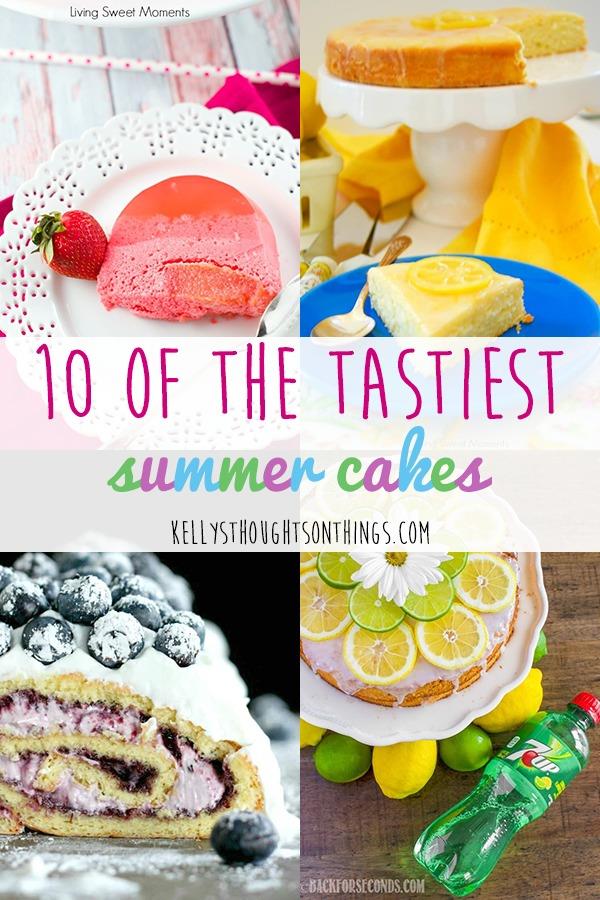 10 Of The Tastiest Summer Cakes - Kellys Thoughts On Things