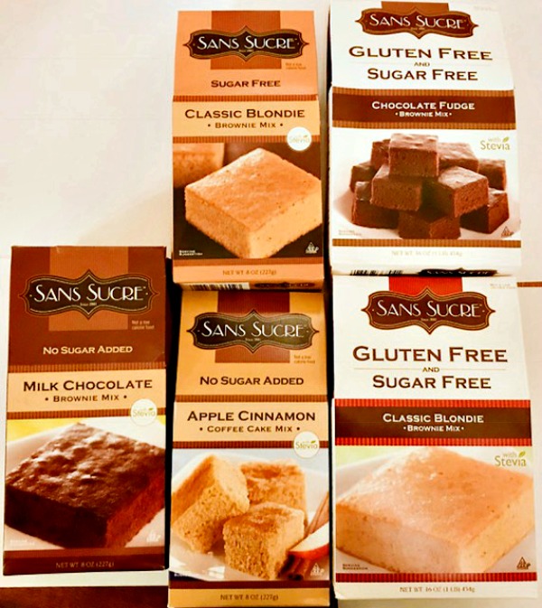 A Simple Way To Make Gluten Free & Sugar Free Desserts With Sans Sucre Baking Mixes