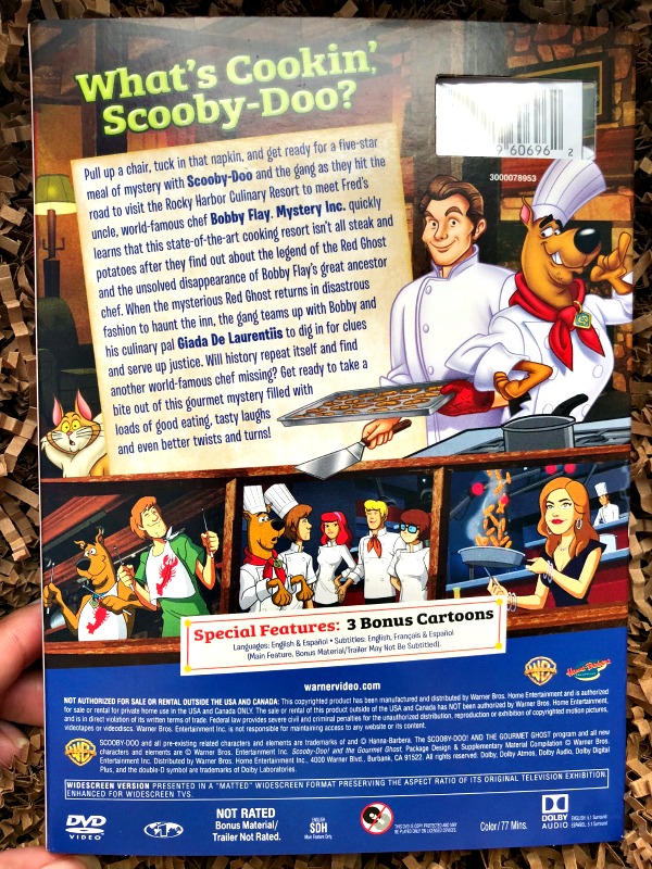 Scooby-Doo! and the Gourmet Ghost Available Now on Digital and DVD on 911 2