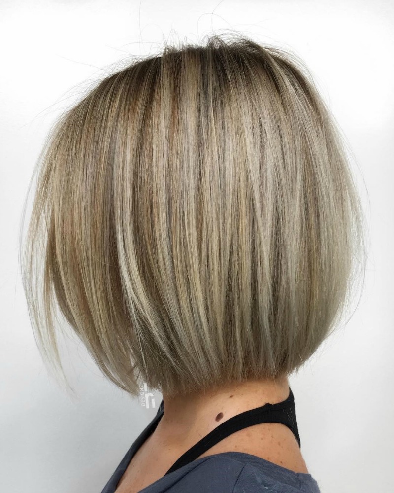 short messy bob