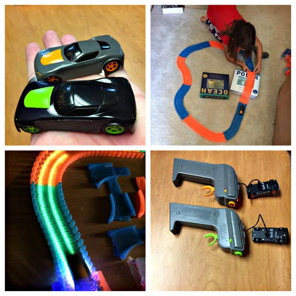 A Flexible Racetrack That Glows!