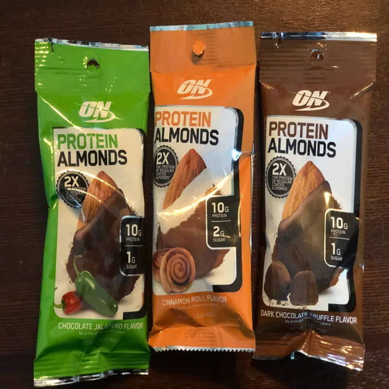 Make Smart Snack Decisions With ON Protein Almonds