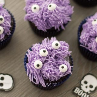Purple Monster Cupcakes Recipe