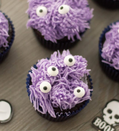 Purple Monster Cupcakes Recipe