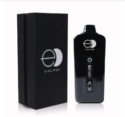 E-CLIPSE DRY HERB VAPORIZER box black and white