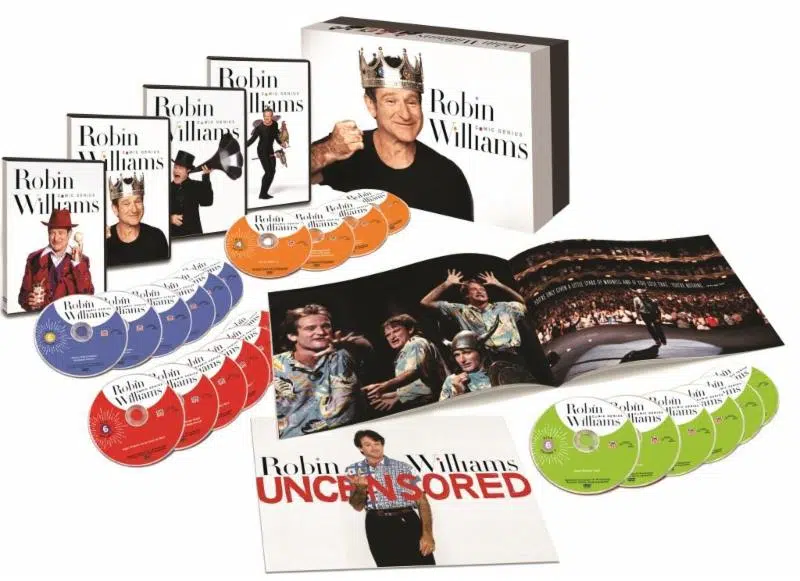 Join TimeLife in Honoring Legendary Comedian and Oscar-Winner with DVD Collection, Robin Williams Comic Genius&nbsp;