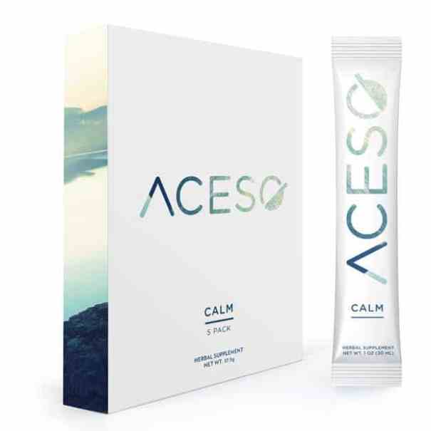 Aceso Calm Pack and packet 
