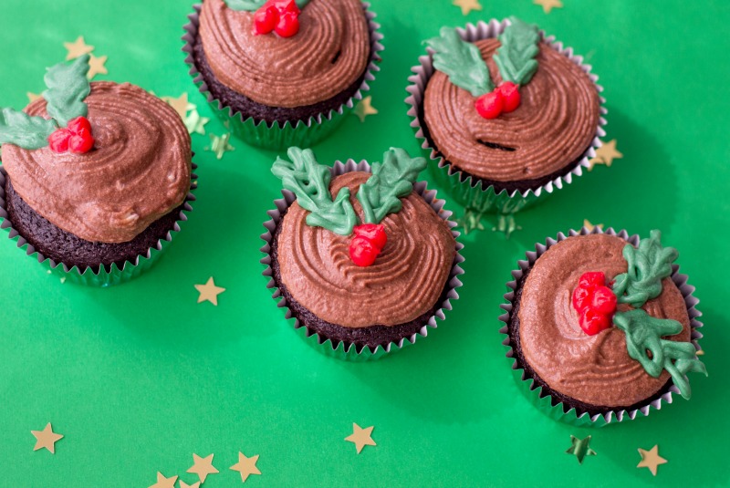 Holly Cupcakes Recipe