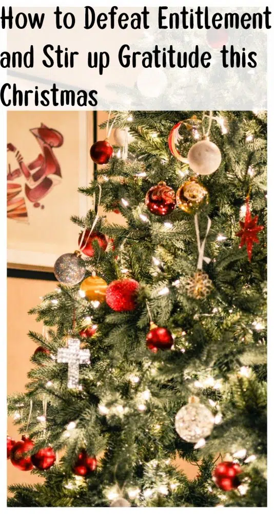 How to Defeat Entitlement and Stir up Gratitude this Christmas