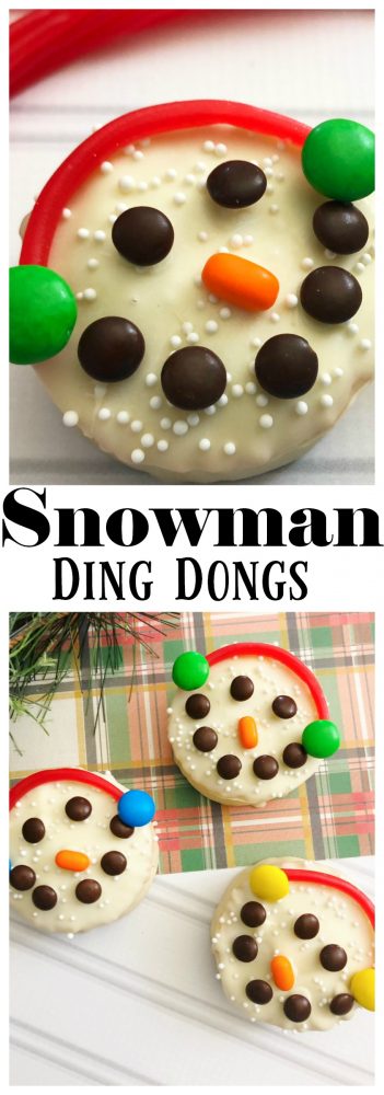 Snowman Ding Dongs Recipe