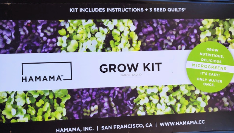 HAMAMA Microgreens Grow Kit