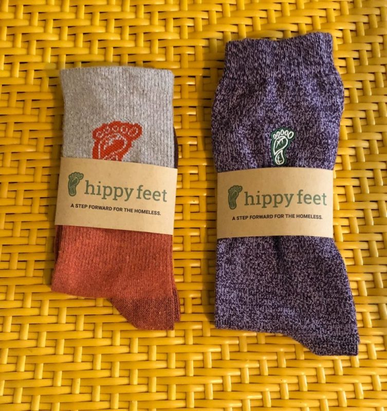 Help Support Homeless Youth with Hippy Feet Socks 1