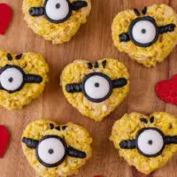 Minions-Inspired Valentine Treats