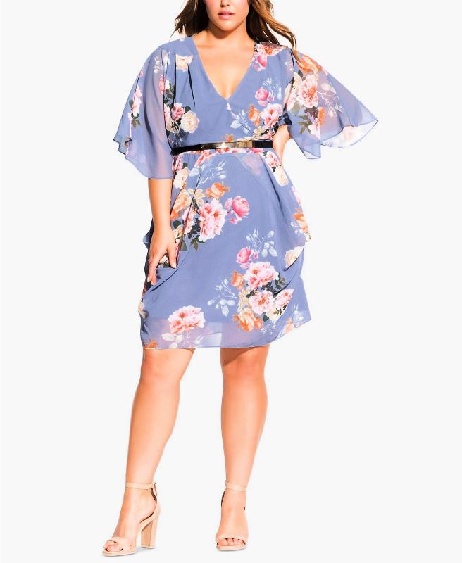 macy plus size dresses clearance